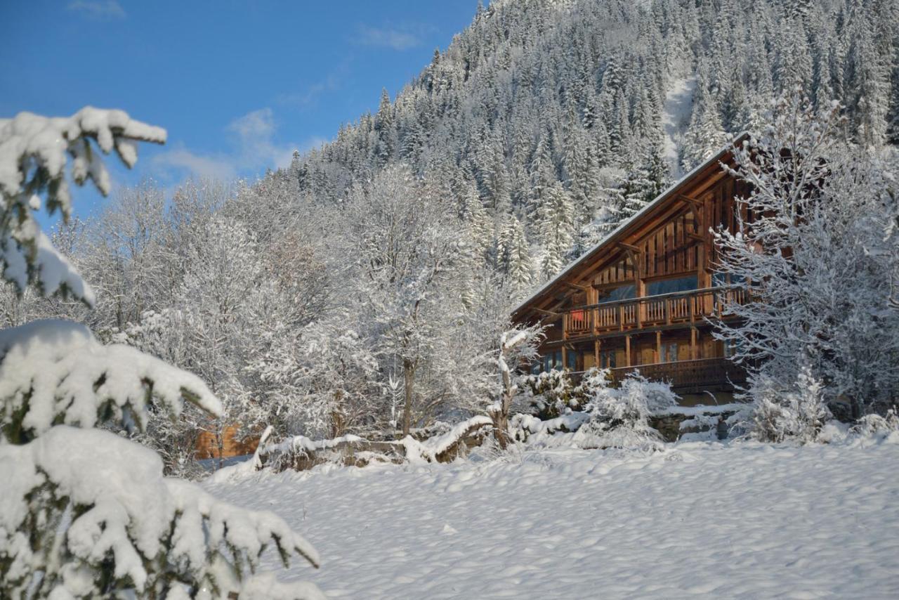 Chalet Cannelle Chatel Luaran gambar