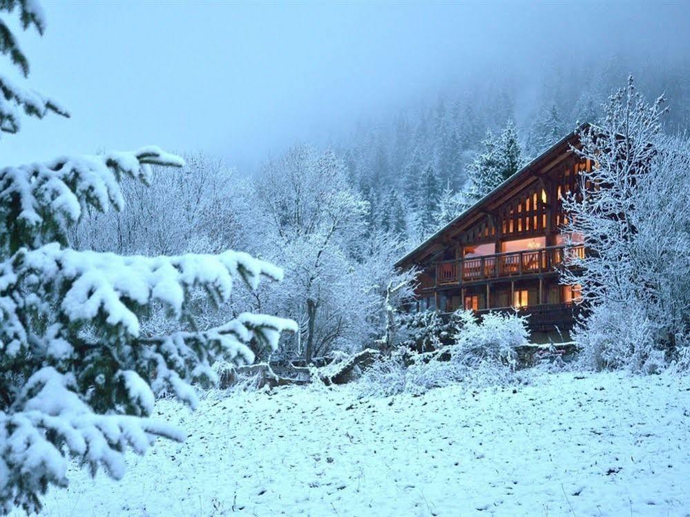Chalet Cannelle Chatel Luaran gambar